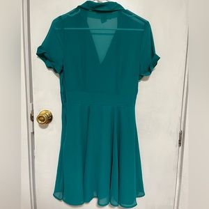 Love21 teal dress